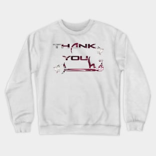 Thank you Qatar Crewneck Sweatshirt